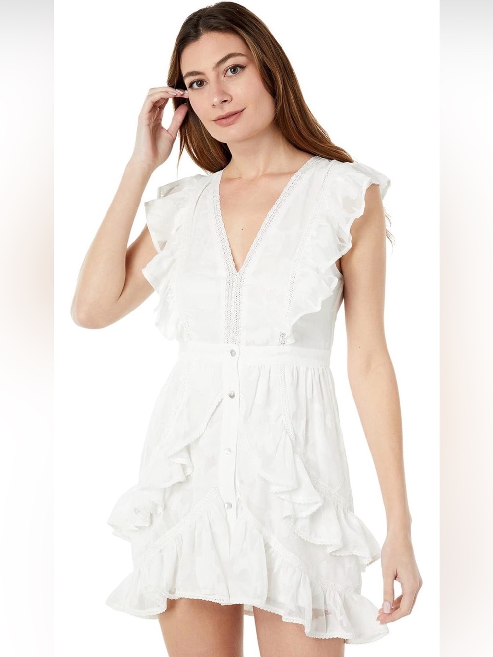 Saltwater Luxe - Alexandra Short Sleeve Collection Mini Dress